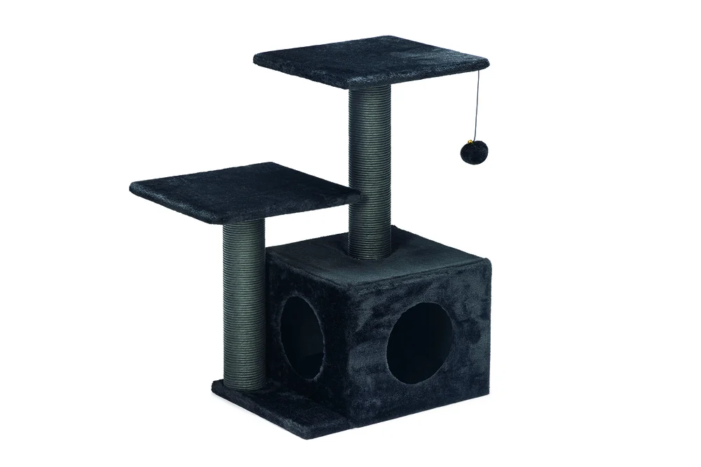 Beeztees Serpa - Krabpaal - Zwart - 70x45x44 cm