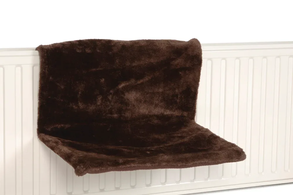 BEEZTEES Sleepy - Radiatorhangmat - Grijs - 10x46x10 cm