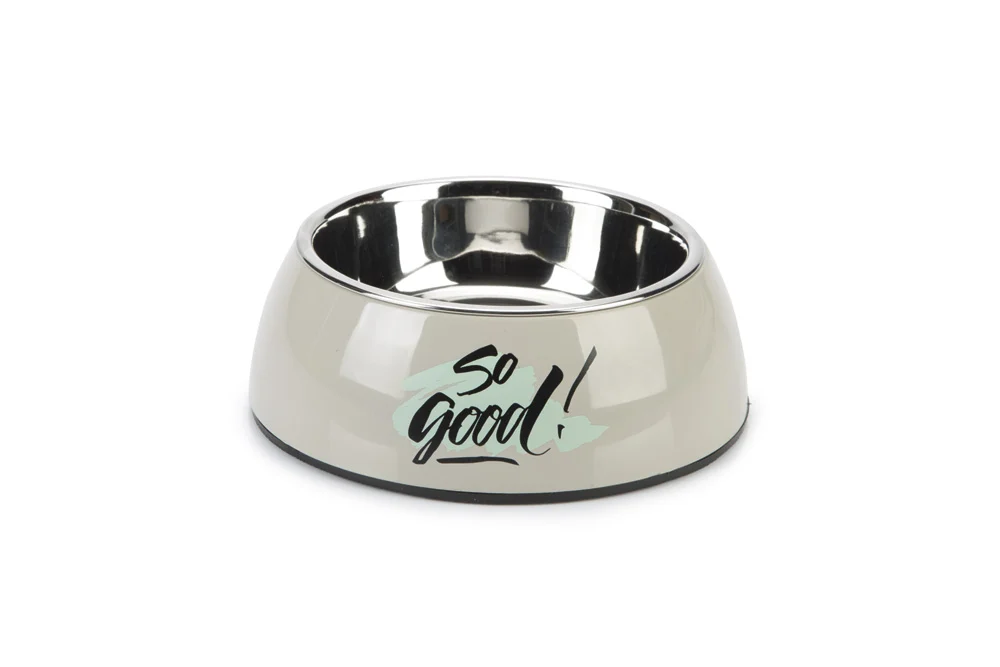 Beeztees So Good - Voerbak - Grijs - 14 cm