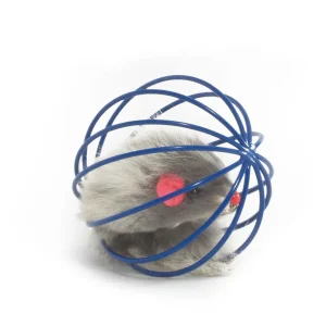 BEEZTEES Speelbal Muis - Kattenspeeltje - 5.5 cm