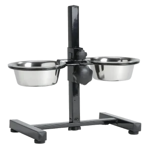Beeztees Standaard Dinerset Zwart 16 cm