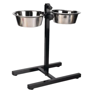 Beeztees Standaard Dinerset Zwart 20 cm