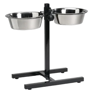 Beeztees Standaard Dinerset Zwart 25 cm
