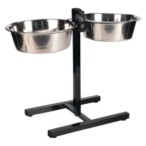 Beeztees Standaard Dinerset Zwart 28 cm