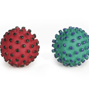 Beeztees Stekelbal - Hondenspeelgoed - assorti - 17x7.5x2 cm