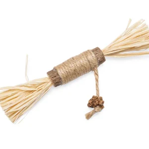 Beeztees Stick Strovy - Kattenspeeltje - Beige