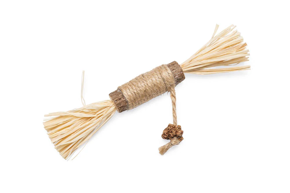 Beeztees Stick Strovy - Kattenspeeltje - Beige