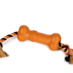 Beeztees Sumo Fit Bone - Apporteren - Hondenspeelgoed - groen - 6x14x6 cm