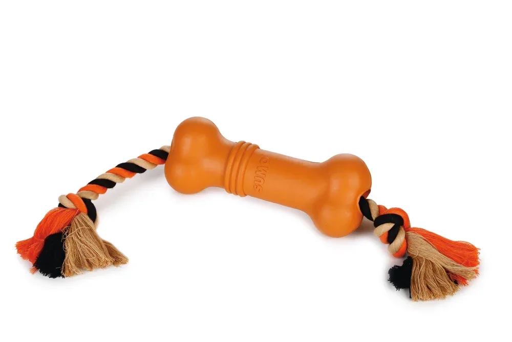 Beeztees Sumo Fit Bone - Apporteren - Hondenspeelgoed - groen - 6x14x6 cm