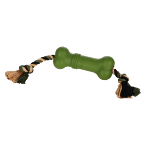 Beeztees Sumo Fit Bone Hondenspeelgoed Rubber Groen