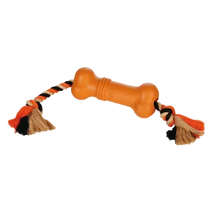 Beeztees Sumo Fit Bone Hondenspeelgoed Rubber Oranje