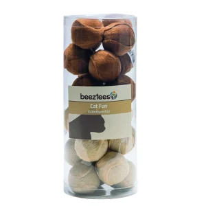 Beeztees Tennisballetje - Kattenspeeltje - Multi - 4 cm