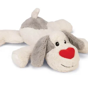 BEEZTEES Ties - Knuffel - Hondenspeelgoed - wit - 11x46x48 cm