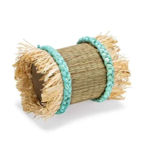 Beeztees Tunnel Maisblad - Knaagdierspeelgoed - 23x11x11 cm