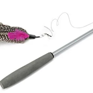 Beeztees Twisty - Kattenspeeltje - Grijs - 112 cm
