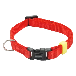Beeztees Uni Halsband Hond Rood 20-30 cm x 10 mm