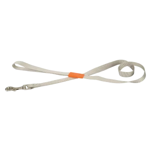 Beeztees Uni Hondenriem Lichtgrijs 120 cm x 20 mm