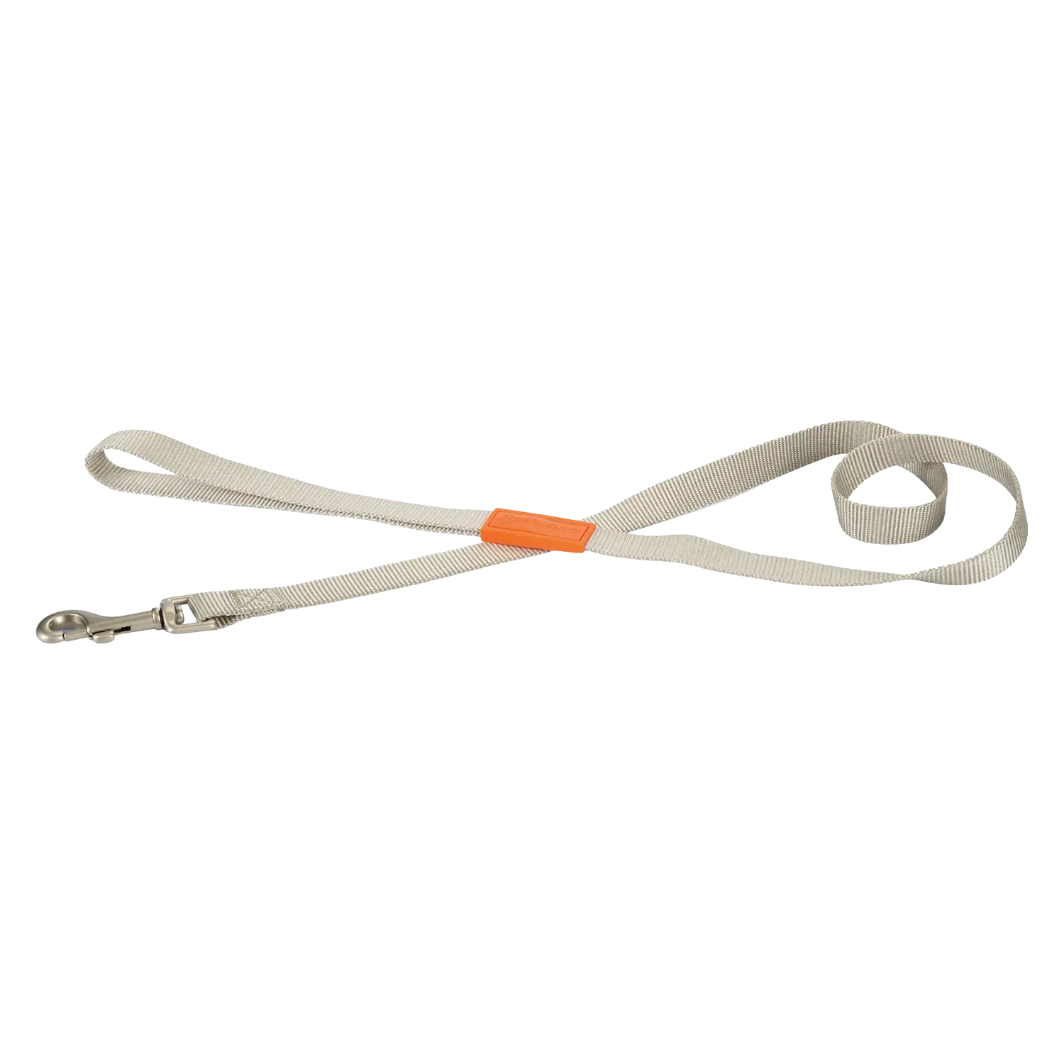 Beeztees Uni Hondenriem Lichtgrijs 120 cm x 20 mm