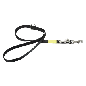 Beeztees Uni Hondenriem Zwart 200 cm x 20 mm