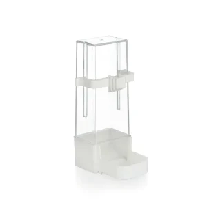 Beeztees Voeder en drinkfontein Parkiet - Vogel accessoires - Wit