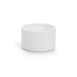 Beeztees Vogelbakje Rond - Vogel accessoires - Wit - Klein
