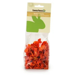 Beeztees Wortelchips - Knaagdiersnack - 130 Gram