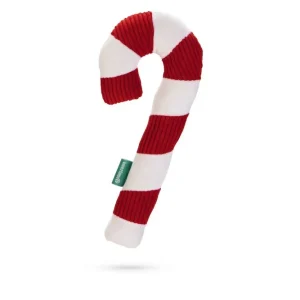 Beeztees Zuurstok Kerst Knuffel - Hondenspeelgoed - rood/wit - 50x21x21 cm
