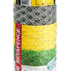 Betafence - Hexanet Trigalv - Zeskantig vlechtwerk gaas - Verzinkt - 50 cm - 53x2.5x20 cm - 500 cm