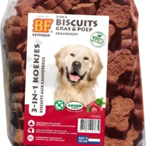 BF Petfood 3 in 1 Biscuits hondenkoekjes (cranberry)