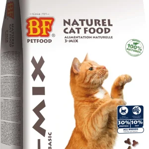 BF Petfood 3-Mix Adult Basic - Kattenvoer - 2 Kilogram - gevogelte, rund