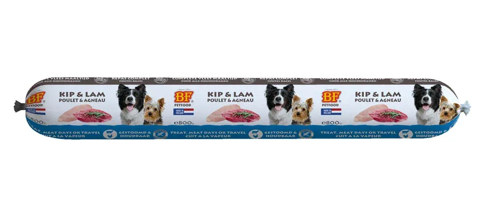 BF Petfood Hondenvoer - Eend - 800 Gram - eend