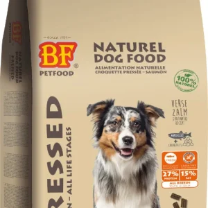 BF Petfood met zalm graanvrij geperst hondenvoer