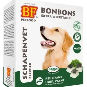 Bf Petfood Schapenvet Maxi Bonbons Zeewier 40 St