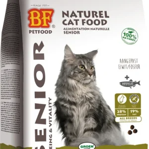 BF Petfood Senior Ageing - Kattenvoer - 10 Kilogram - kip