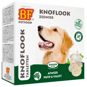 BF Petfood Tabletten met knoflook en zeewier voor de hond