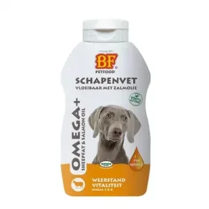 Bf Petfood Vloeibaar Schapenvet Met Zalmolie 250 Ml