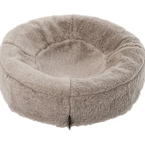 Bia Bed Fleece Hoes Hondenmand 50x50x12 cm - Taupe