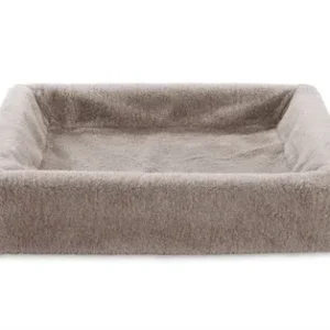 Bia Bed Fleece Hoes Hondenmand Bia 3 70x60x15 cm - Taupe