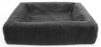 Bia Bed Fleece Hoes Hondenmand Bia 7 120x100x15 cm - Grijs