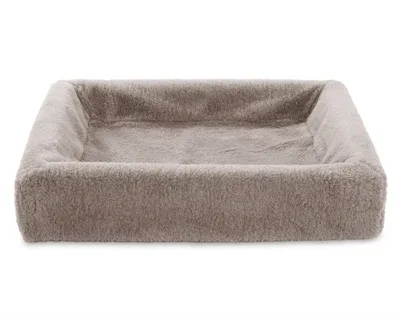 Bia Bed Fleece Hoes Hondenmand Bia 7 120x100x15 cm - Taupe