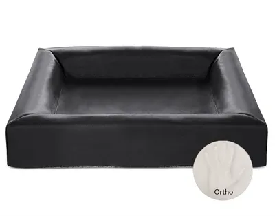 Bia Bed Hondenmand Orthopedisch 85x70x15 cm - Zwart