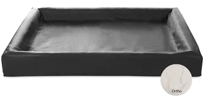 Bia Bed Hondenmand Orthopedisch Bia 100 120x100x15 cm - Zwart