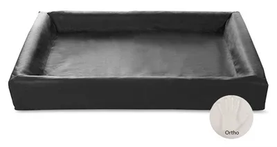 Bia Bed Hondenmand Orthopedisch Bia 80 100x80x15 cm - Zwart