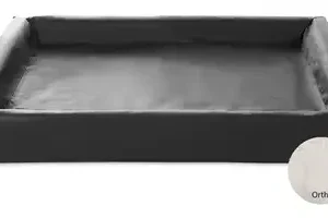 Bia Bed Hondenmand Orthopedisch Zwart Bia-7 120X100X15 cm
