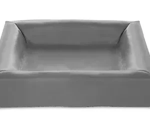 Bia Bed Kunstleer Hoes Hondenmand Bia 2 60x50x12,5 cm - Grijs