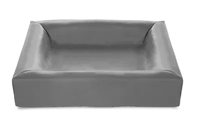 Bia Bed Kunstleer Hoes Hondenmand Bia 2 60x50x12,5 cm - Grijs