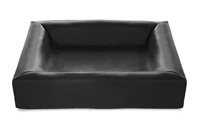 Bia Bed Kunstleer Hoes Hondenmand Bia 2 60x50x12,5 cm - Zwart