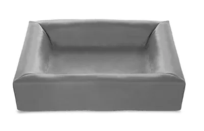 Bia Bed Kunstleer Hoes Hondenmand Bia 3 70x60x15 cm - Grijs