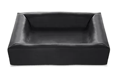 Bia Bed Kunstleer Hoes Hondenmand Bia 3 70x60x15 cm - Zwart