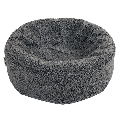 Bia Bed Premium Hoes Teddy 50x50x12,5 cm - Grijs